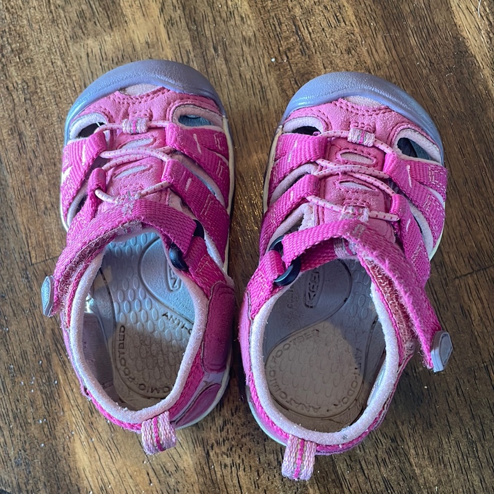 COPY - Pink Toddler Keens Newport Sandal